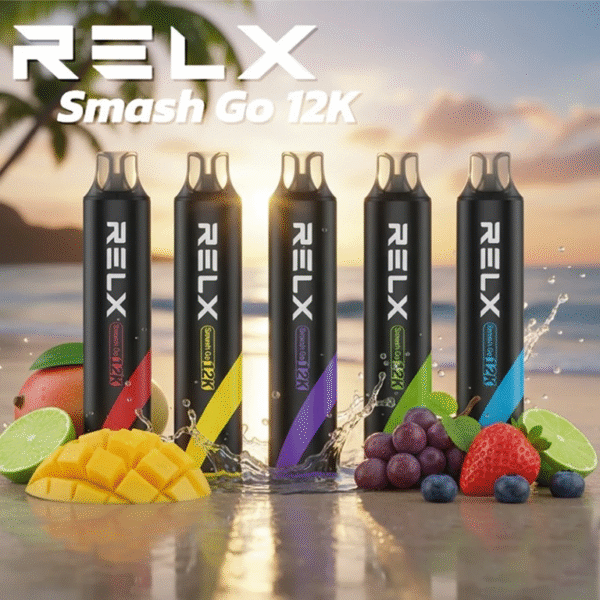 【12000口】RELX悅刻SMASH GO 12000口拋棄式 | 大容量長續航 悅刻品質保證