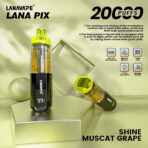 【20000口】LANA PIX 閃光彈20000口拋棄式 | 摺疊菸嘴,體積小巧